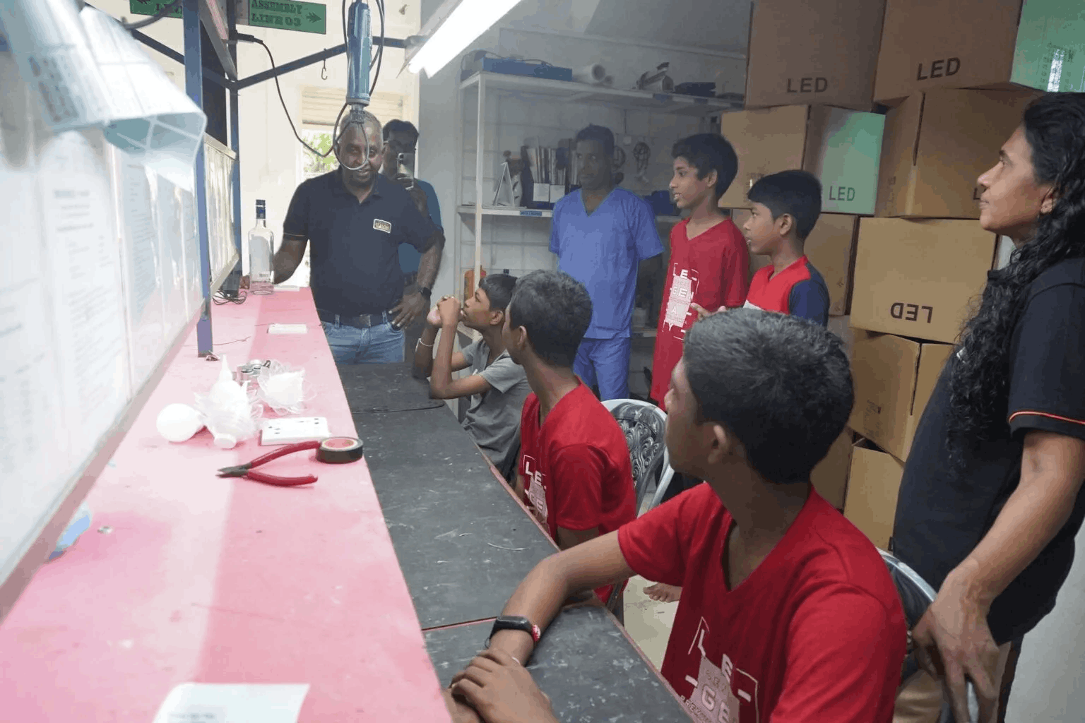 Tritech Green Energy Conducts Second LED Light Training Program for Mirigama Sathsewana Rehabilitation School